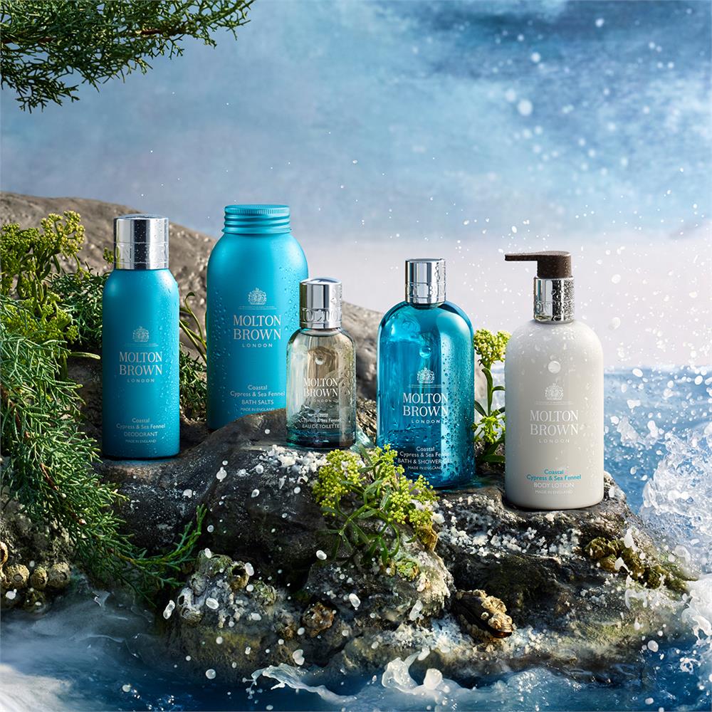 Molton Brown Coastal Cypress & Sea Fennel Bath Salts 300g